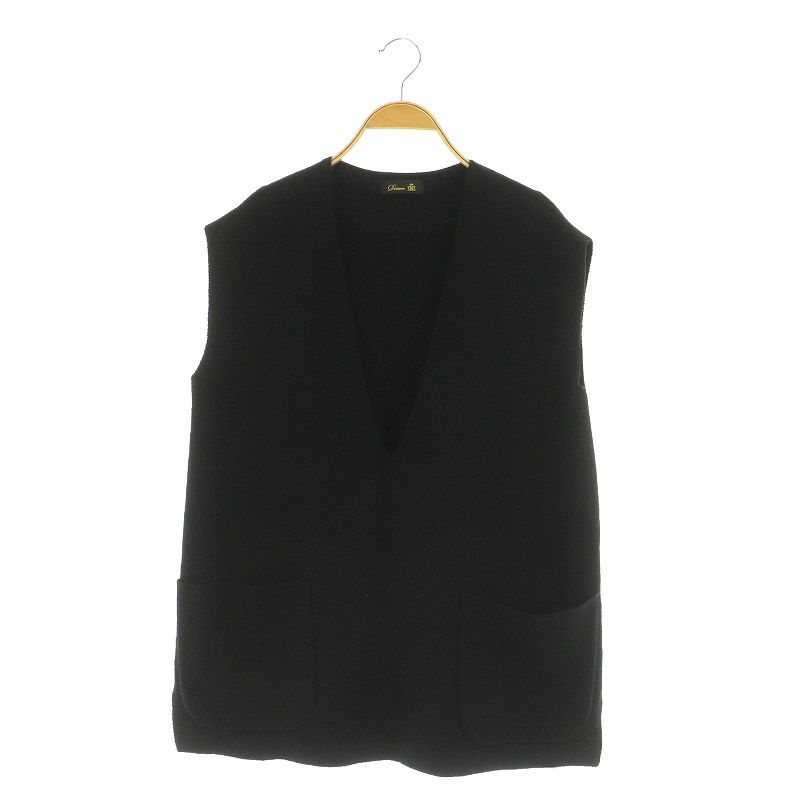 Drawer 3G Vネック ニットジレ Drawer 3G Vネック ニットジレ