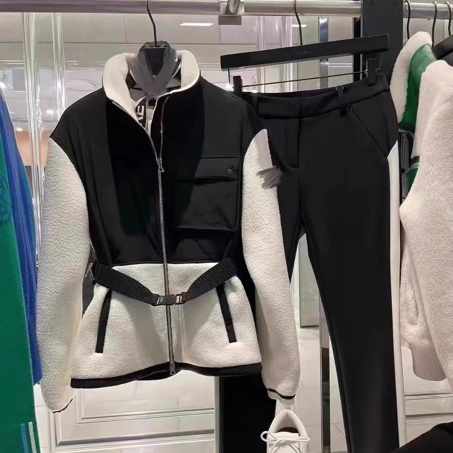 レディースゴルフルック G FORE 秋冬シープスキンパッチ保温ジャケット 1色 LLC-HASEGAWATOSO_COM