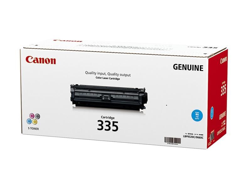 CANON トナーカートリッジ335 シアン 純正品 CRG-335CYN 純正