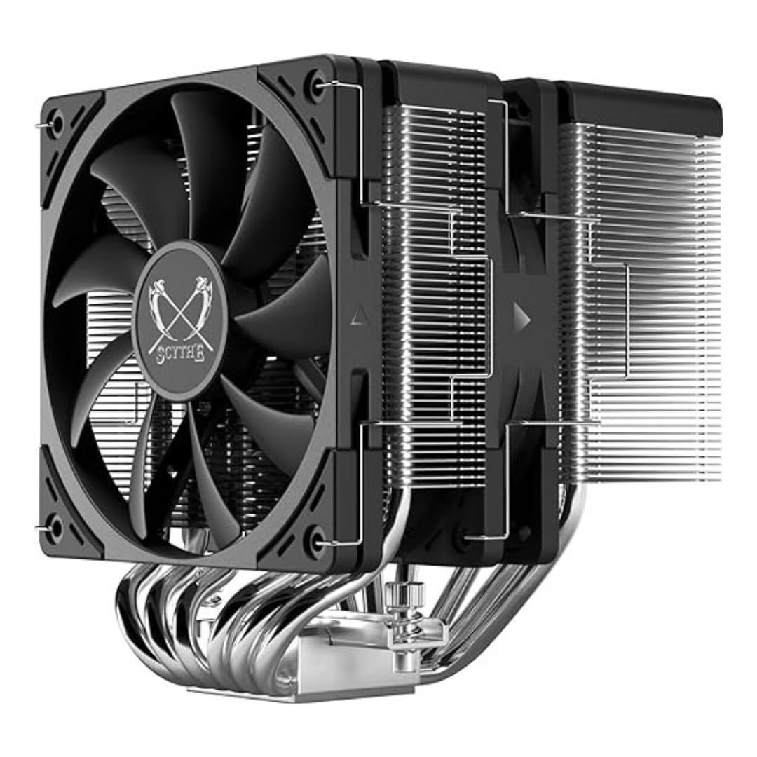 【人気商品】SCYTHE サイズ ツインタワー・サイドフロー型CPUクーラー 2重反転方式ファン FUMA3