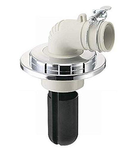SANEI 洗濯機排水トラップ 防臭 メッキ付き VP・VUパイプ兼用 推奨開口寸法62ｍｍ~70ｍｍ H5500M-50