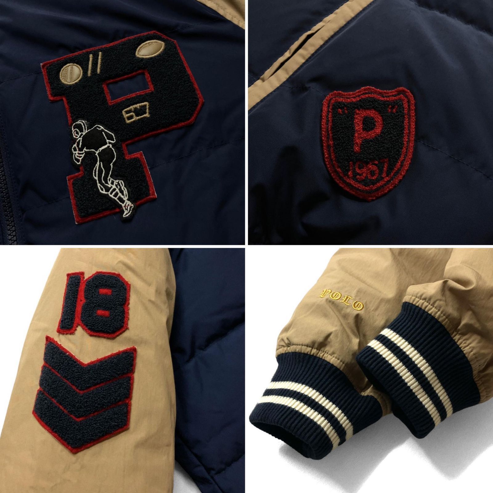 Polo Ralph Lauren スタジャン S ダウン 未使用品】国内正規 POLO RALPH LAUREN ポロラルフローレン DOWN