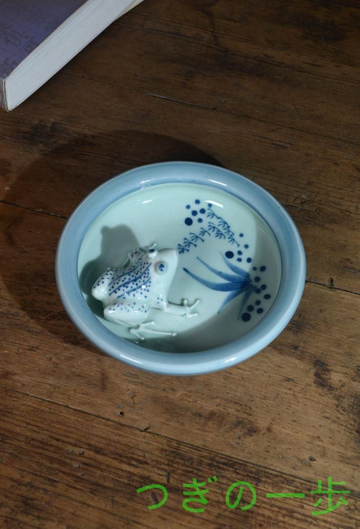 文房陶磁 墨皿 筆洗 筆棚 水皿 墨盒筆架 筆舐 文房四宝 置物 墨汁入れ