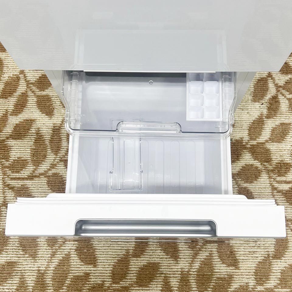 【関東送料無料】シャープ 2ドア冷蔵庫 SJ-GD15G-W/152L/ガラスドア/つけかえどっちもドア/プラズマクラスター/2021年製/C3470 シャープ SHARP 冷蔵庫 つけかえどっちもドア(ガラスドア) 152L