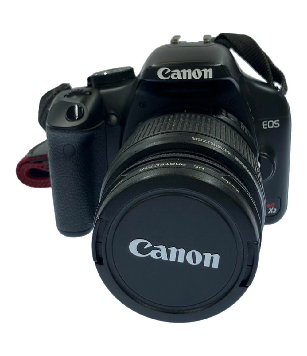 訳あり キヤノン デジタル一眼レフカメラ EOS Kiss X2 ダブルズームキット canon