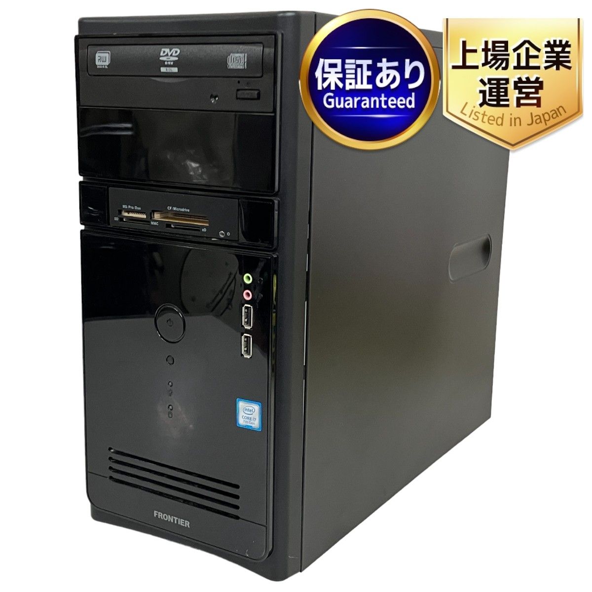 中古ゲーミングデスクトップPC/Win11/Intel Core i7 4771/SSD256GB/メモリ16GB なくっ ⑥