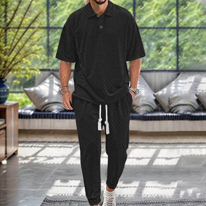 ジャージ セットアップ メンズ 上下 夏 半袖 Tシャツ パンツ 薄手 運動服 メンズ tシャツ セットアップ 夏 半袖 夏のお洒落ロゴ上下