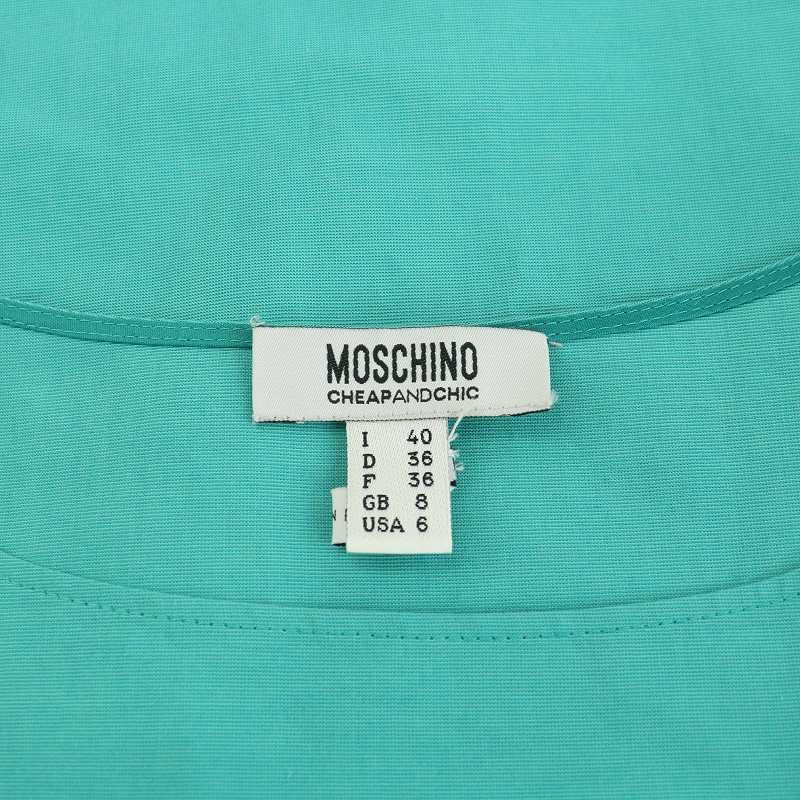 モスキーノチープアンドシック MOSCHINO CHEAP AND CHIC ノースリーブ  