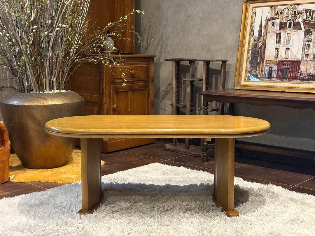 マルニ ナチュラル センターテーブル ローテーブル ラウンドテーブル SH