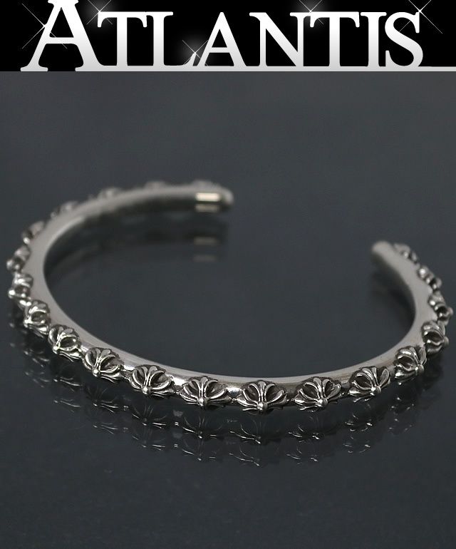 CHROME HEARTS 銀座店 クロムハーツ クロスバンド バングル Lサイズ