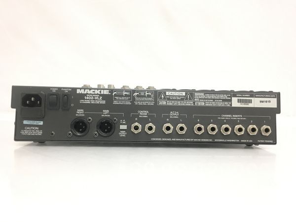 MACKIE ミキサー 豊富な入力が魅力のアナログミキサー MACKIE 1402VLZ4レンタル