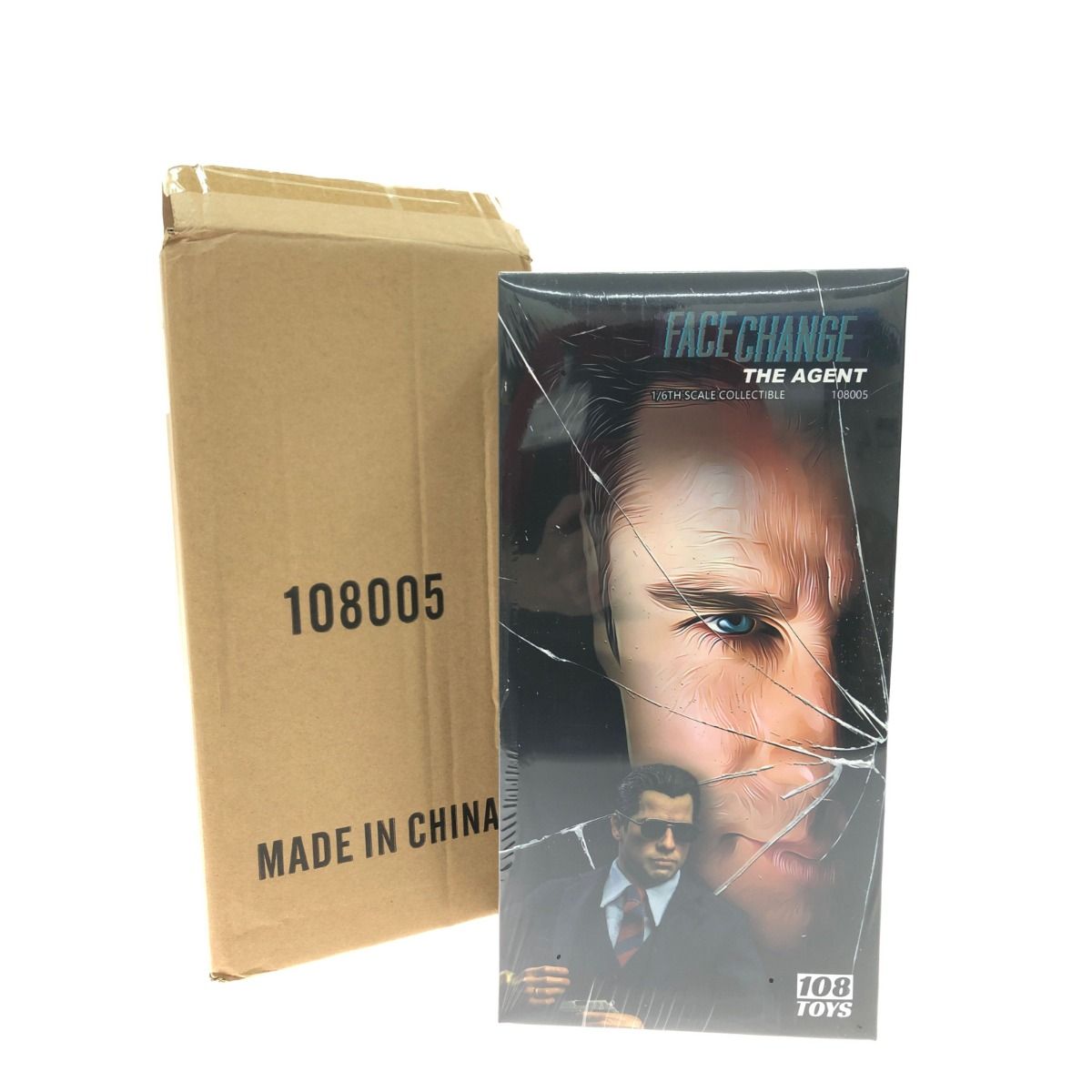▽▽108TOYS Face Change THE AGENT 1/6 アクションフィギュア