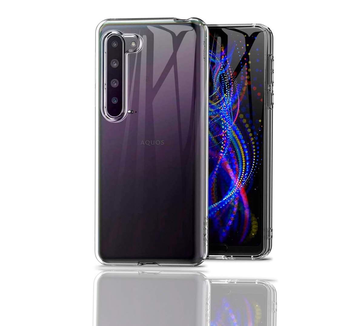 数量限定】AQUOS AQUOS スマートフォン対応 ケース R5G R5G ケース TPU素材製 SH-51A/SHG01 908SH/DOCOMO  SoftBank AquosR5G 耐TPU 用 (クリア) 落下防止 スマホケース 薄型 スリム シリコ - メルカリ