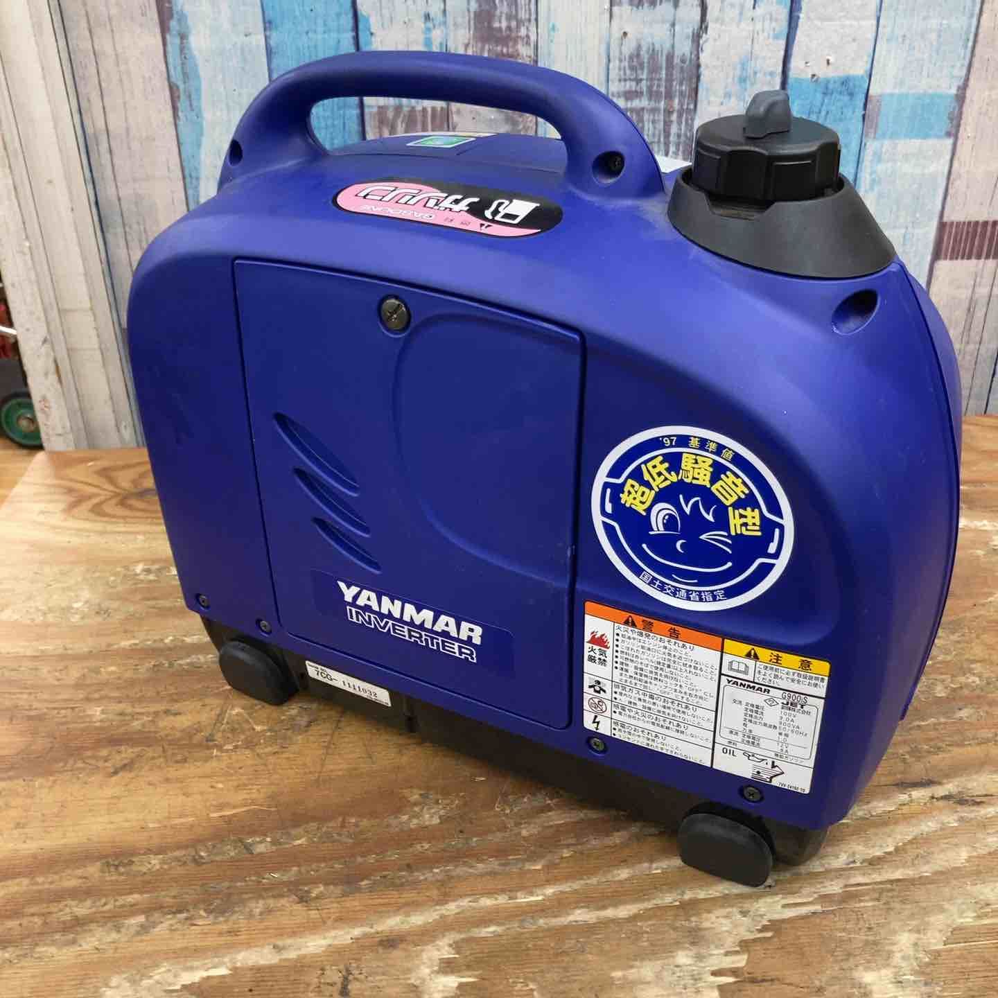 YANMAR インバーター発電機 G900is ◇ヤンマー(YANMAR) インバーター発電機 G900iS G900IS【柏店