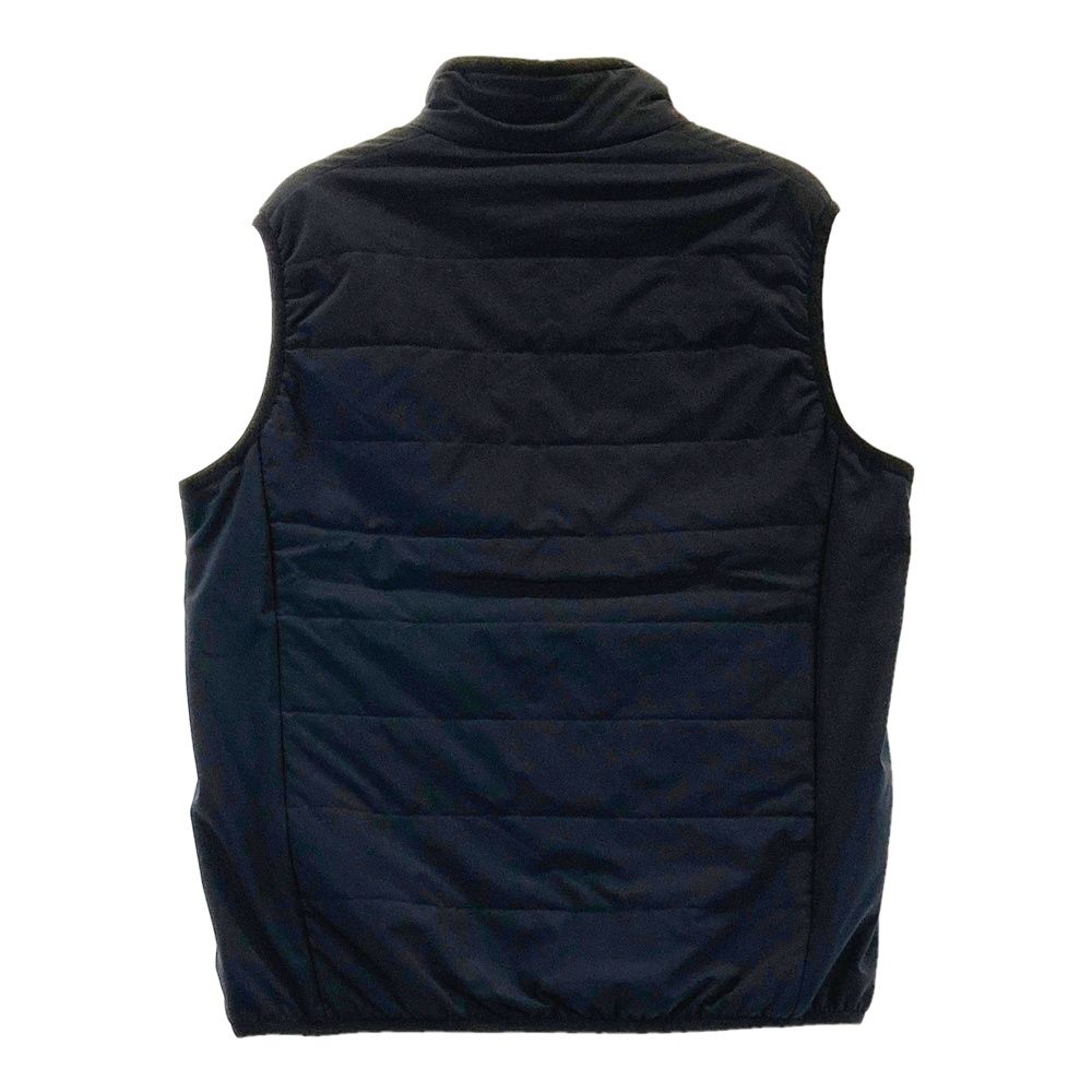 サイズ L 23区GOLF ニジュウサンクゴルフ リバーシブル 中綿切替 ジップベスト ブラック系 240101458007 ゴルフウェア メンズ ストスト