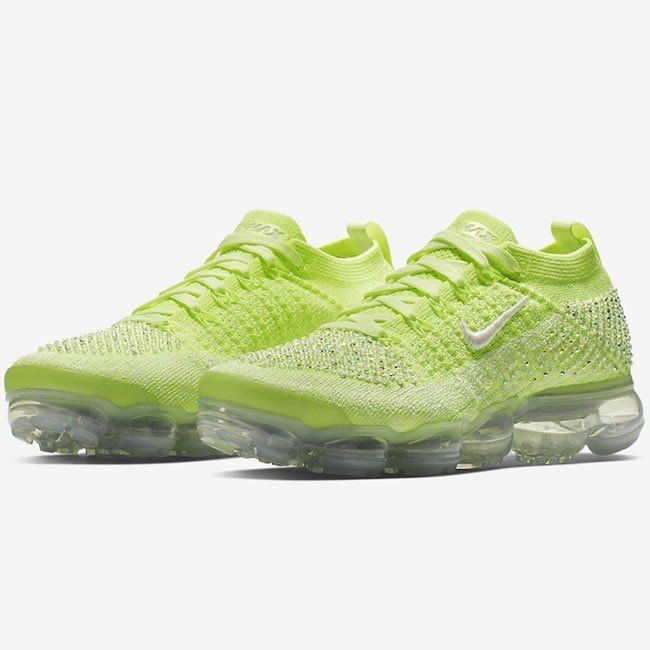 ナイキ Nike エア ヴェイパーマックス フライニット 2 スワロフスキー Air VaporMax Flyknit 2 Swarovski  AT5673-700 サイズ：24CM 国内正規品