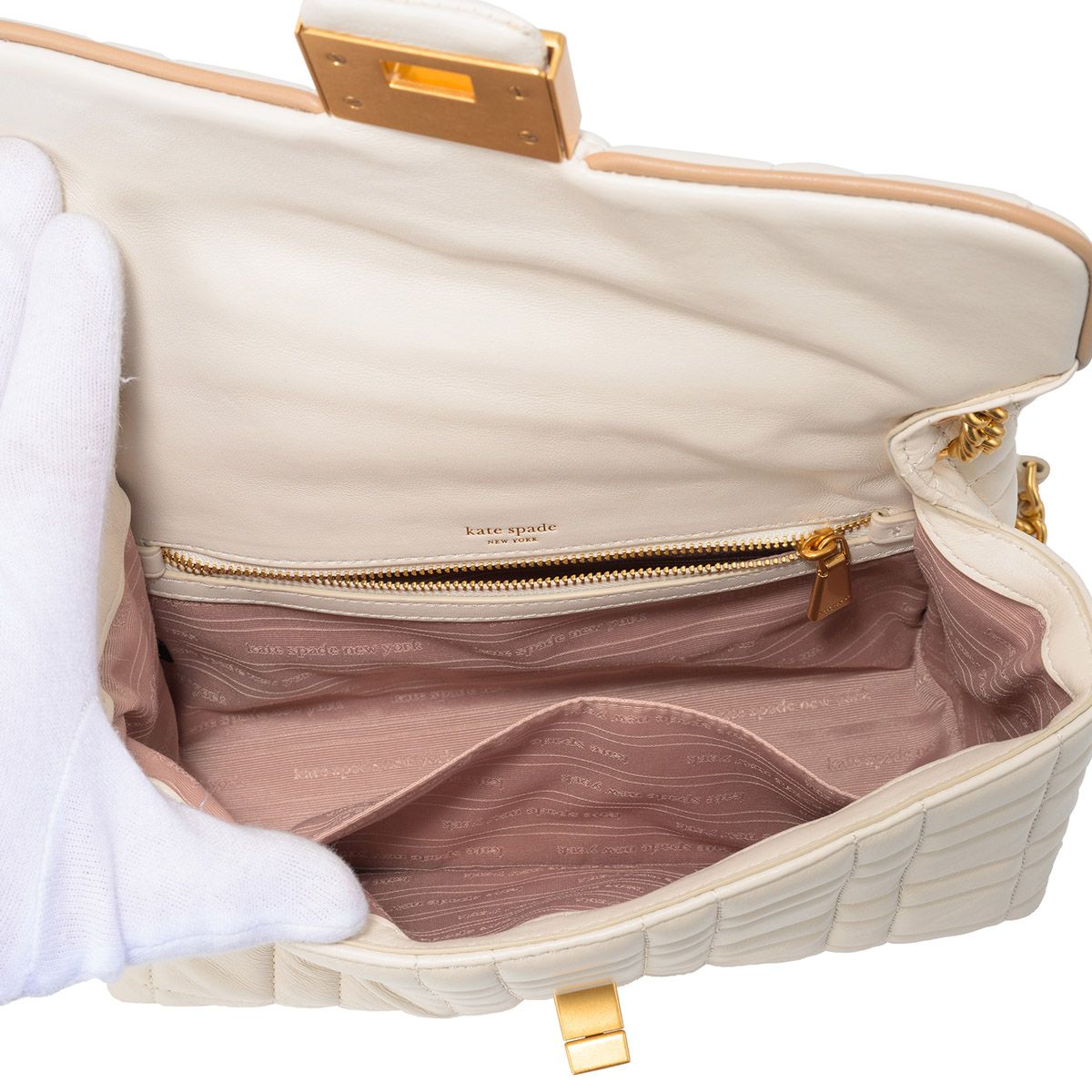 新品 ケイトスペード kate spade ショルダーバッグ QUILTED MEDIUM