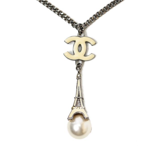CHANEL ロゴペンダント ネックレス エッフェル塔 シャネル ネックレス/ペンダント CHANEL アクセサリー ココ