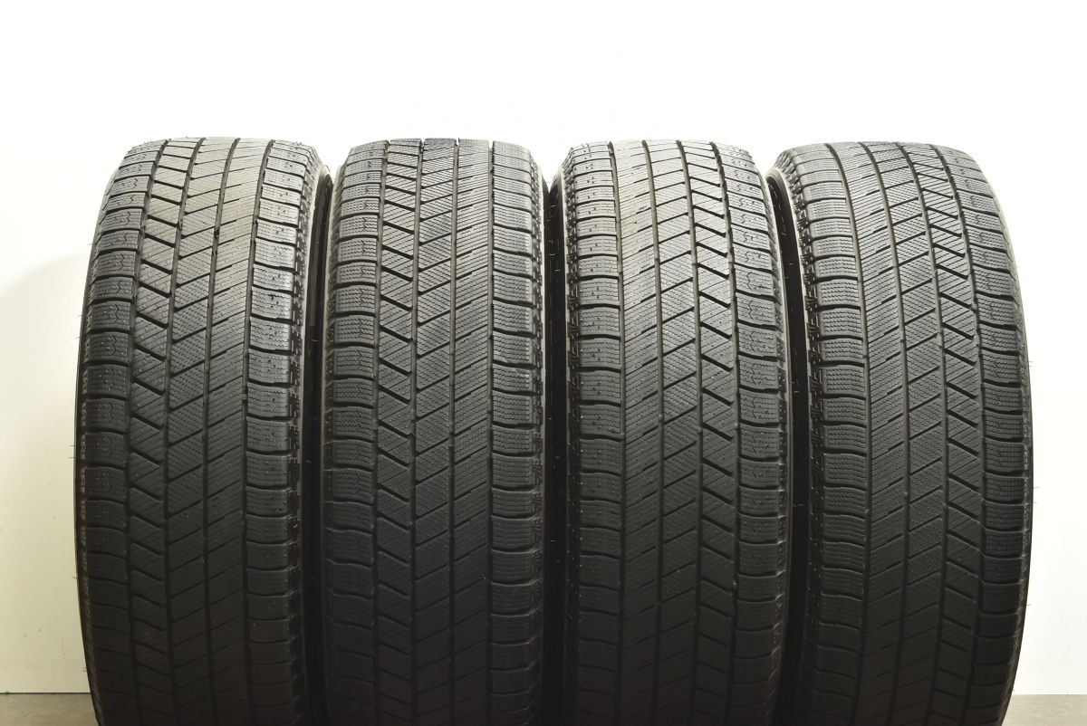 【美品 バリ溝】B-win 16in 6.5J +53 PCD114.3 ダンロップ ウィンターマックス WM01 215/65R16 C-HR ヤリスクロス MX-30 CX-30 エリシオン 送料無料・代引き可ホイール単品1本MID SCHNEIDER