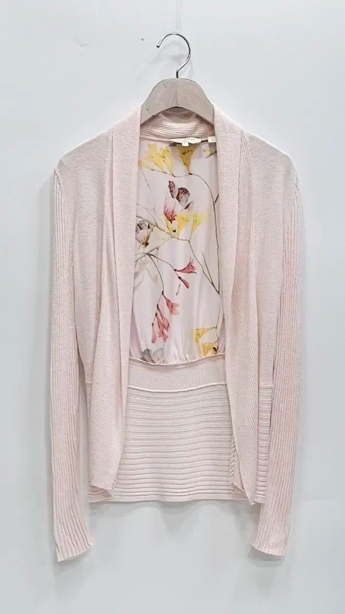 Ted Baker floral cardigan テッドベーカー カーディガンアシメ