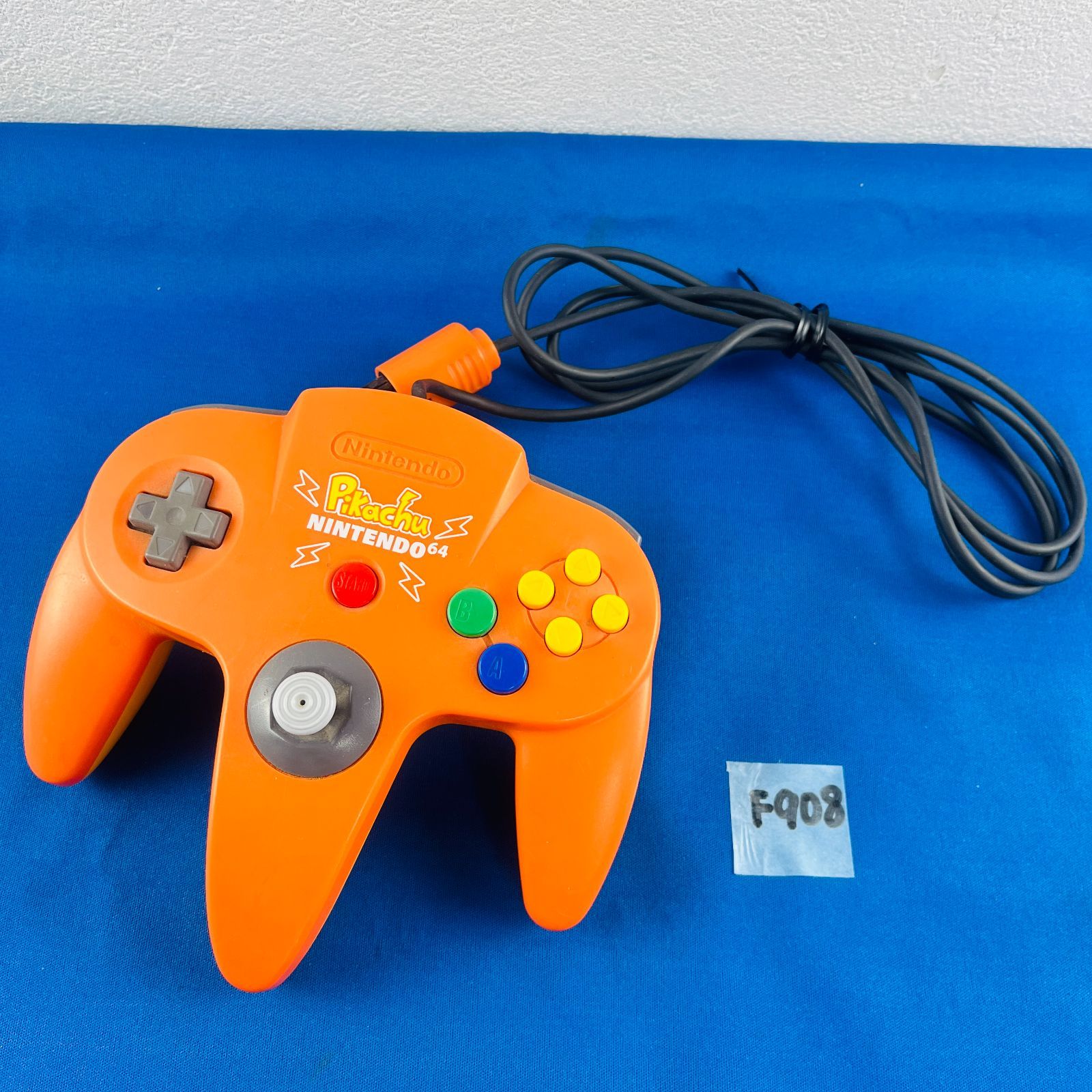 ◇F908【通電動作OK】ニンテンドー64 NINTENDO 64 ピカチュウ