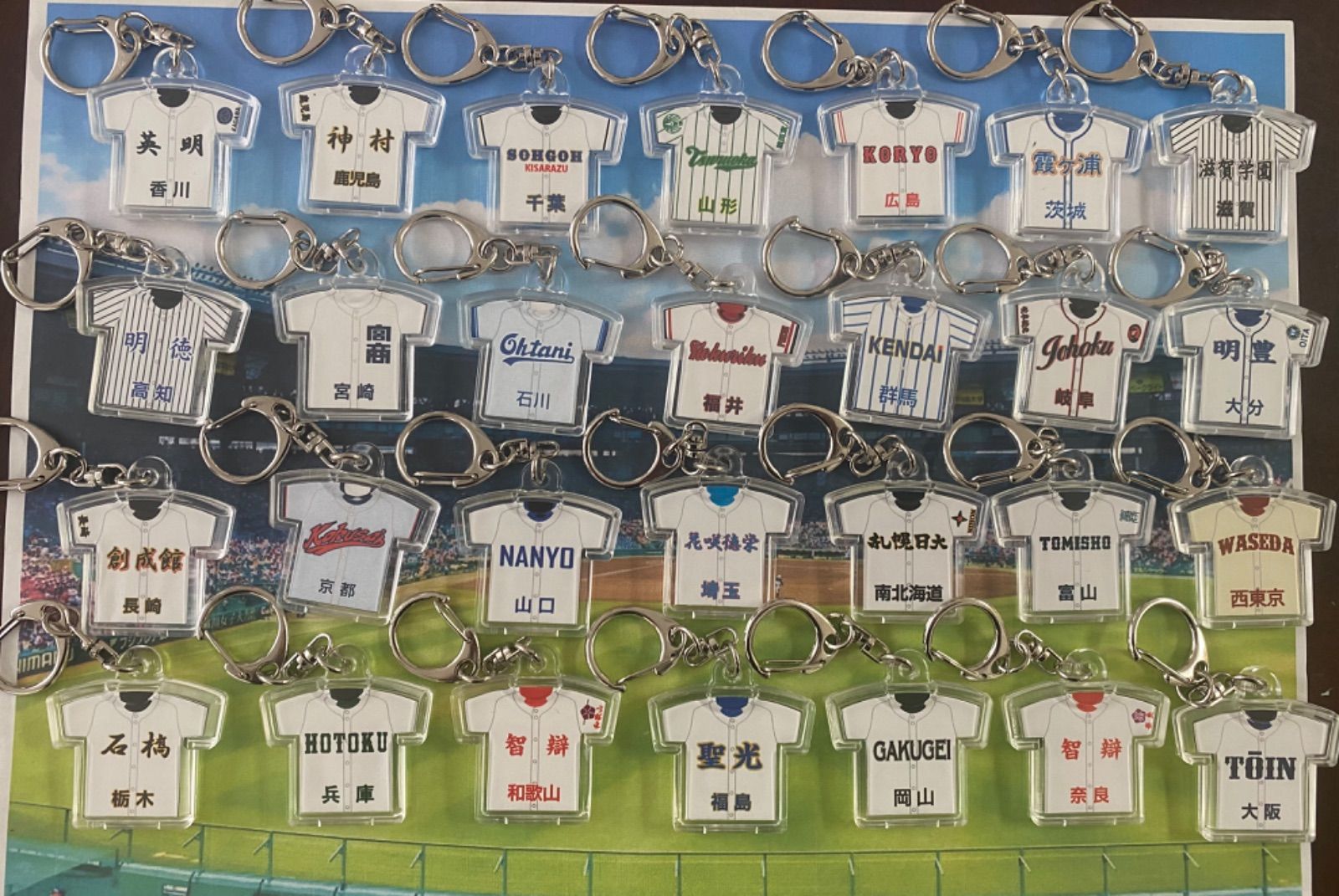 第106回全国高等学校野球選手権大会記念キーホルダー② | Buyee