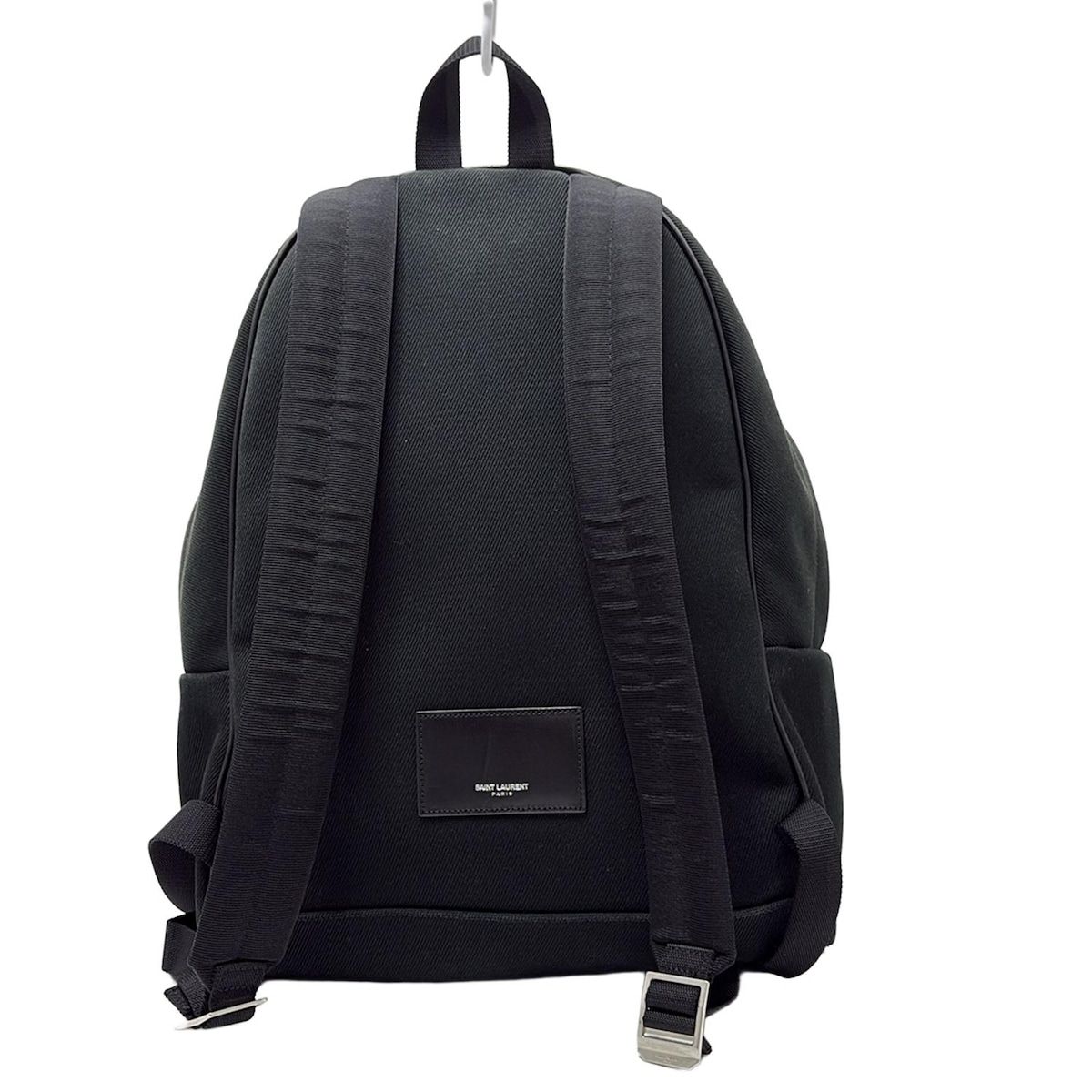美品 SAINT LAURENT スタッズ キャンバス レザー リュック