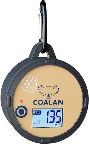 新コスモス電機 一酸化炭素チェッカー キャンプ用 単4形電池式 一酸化炭素アラーム アウトドア キャンプ 車中泊 日本語音声 静音モード 防塵 防滴 COALAN CL-715
