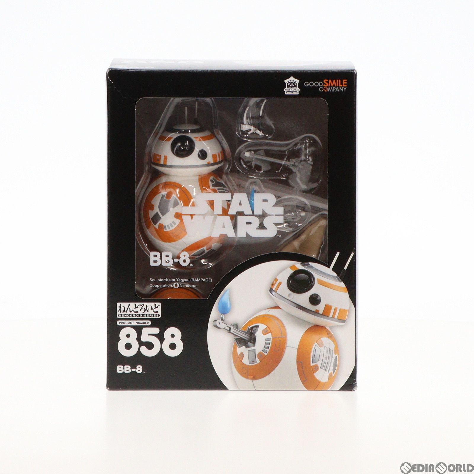 ねんどろいど 858 BB-8 Nendoroid 858 Star Wars Droid BB-8 figure Good Smile (100