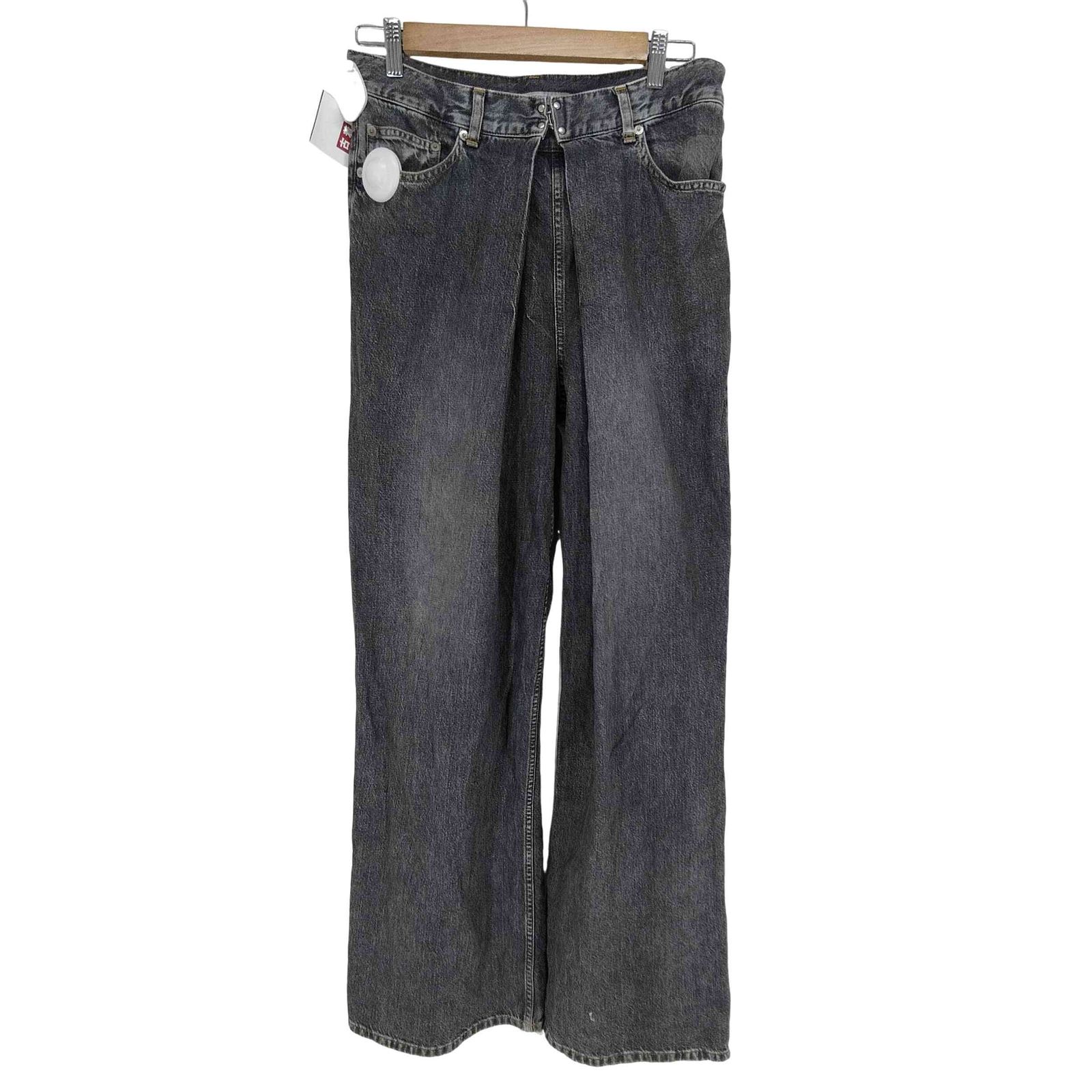 ジョンローレンスサリバン JOHN LAWRENCE SULLIVAN Washed denim wide pants メンズ  44