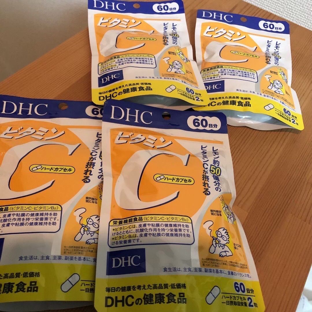 DHC ビタミンC 60日分×4袋 - 健康食品