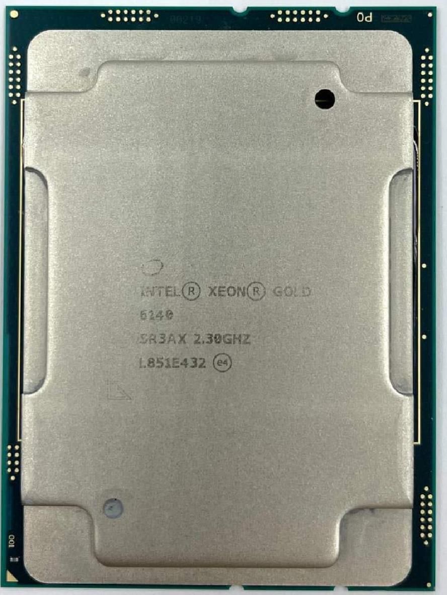 Intel Xeon Gold 6140 2.3GHz 18-Core Processor | LGA3647 140W SR3AX (Used)
