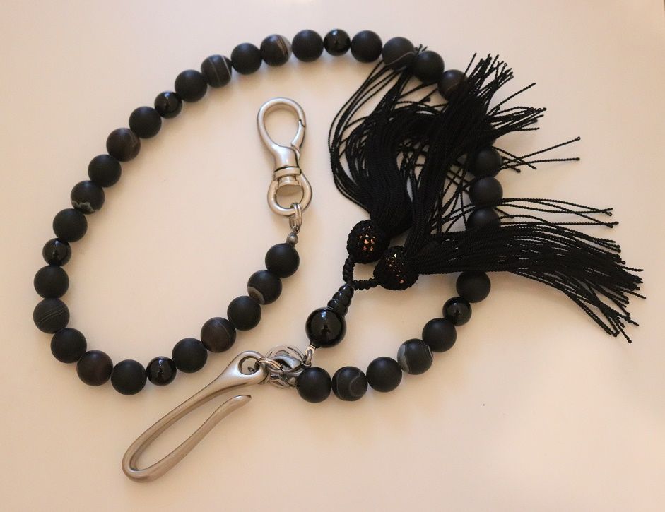 SOSHIOTSUKIソウシオオツキ 新品メンズ数珠ウォレットチェーン 箱付き SOSHIOTSUKIソウシオオツキ 新品メンズ数珠ウォレットチェーン