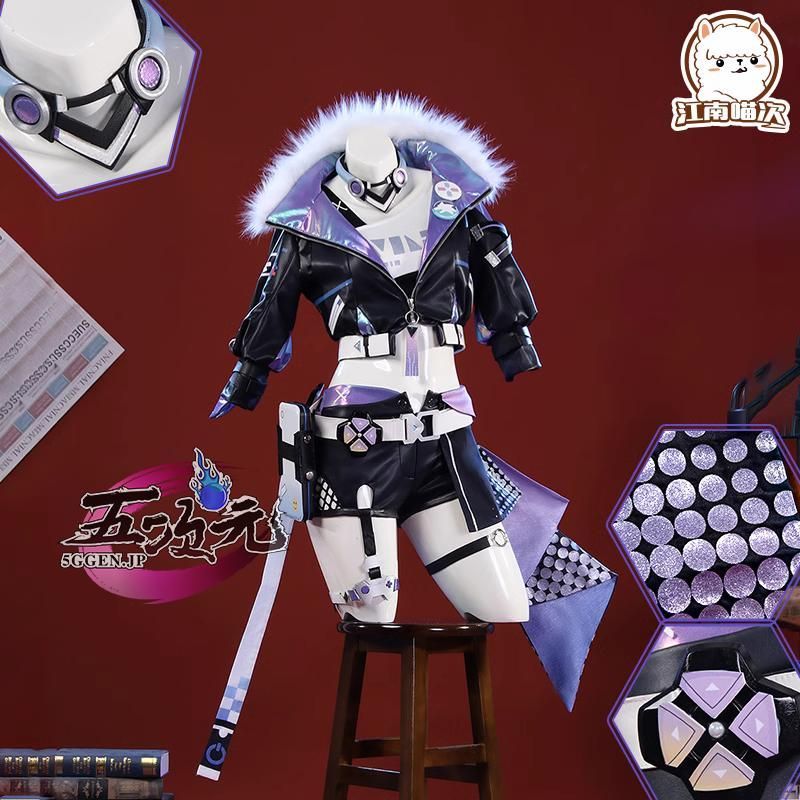 江南猫次 崩壊スターレイル コスプレ 崩スタ 銀狼 衣装 ウィッグ 靴 武器 追加可 ft251697