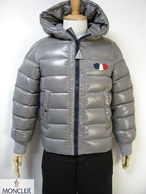 キッズ12A (大人女性00-0相当)新品モンクレール TIMOTHY ダウンジャケット グレー