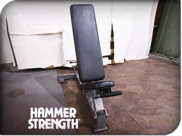 HAMMER STRENGTH/ハンマー・ストレングス アジャスタブルベンチ インク 