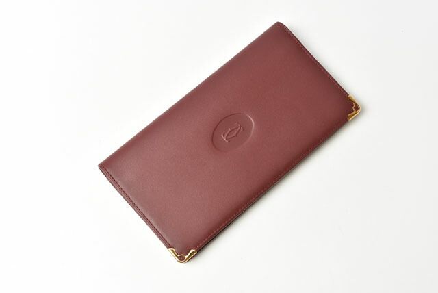 カルティエ 財布 高級レザー ボルドー Cartier（カルティエ） 財布 レディース メンズ ブランド 長財布