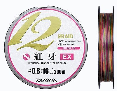 ダイワ UVF 紅牙センサー 12ブレイド EX ＋Si 0.6号 200m / PE