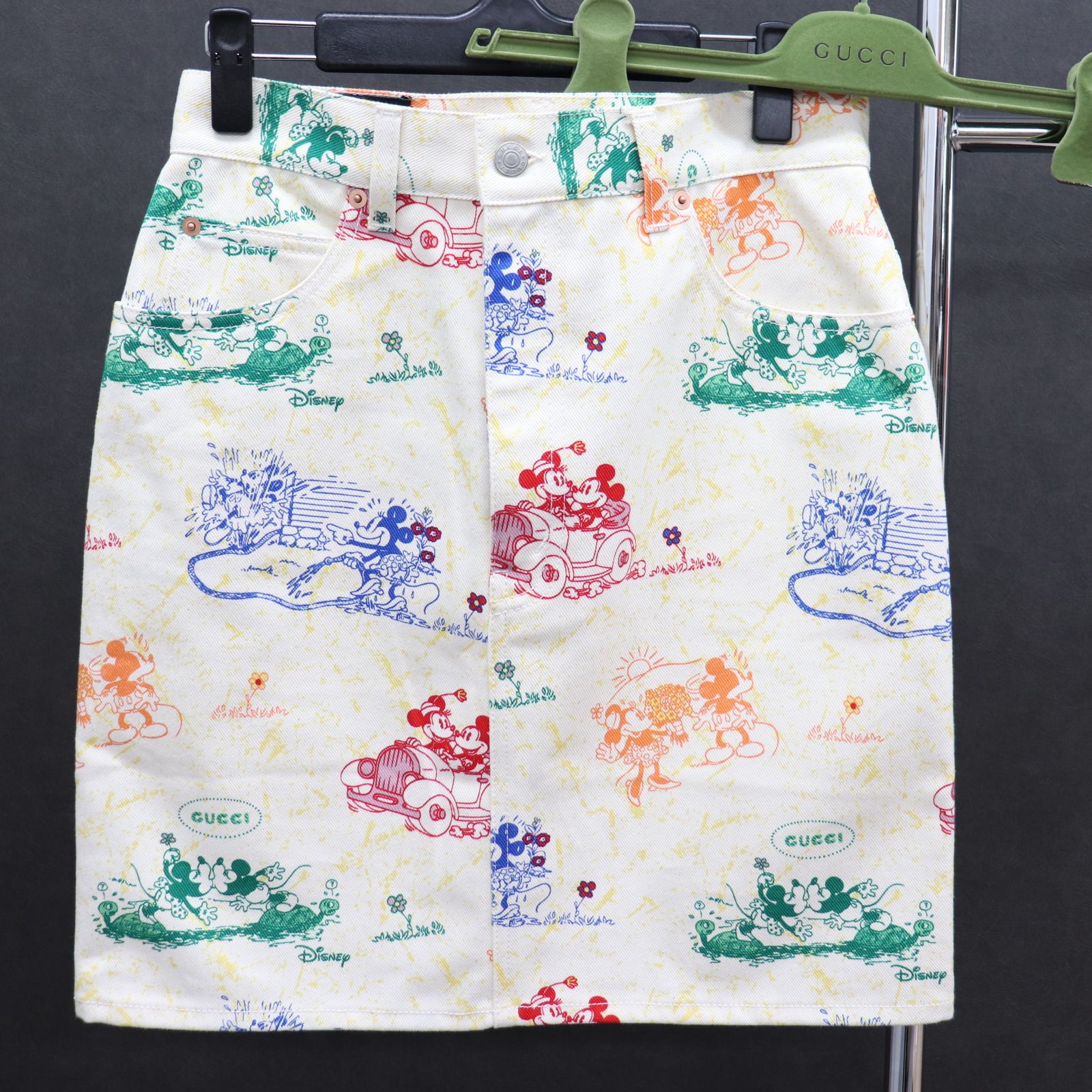 ITYOOYRFPANC 美品 GUCCI グッチ ディズニー コラボ コットン ドリル  