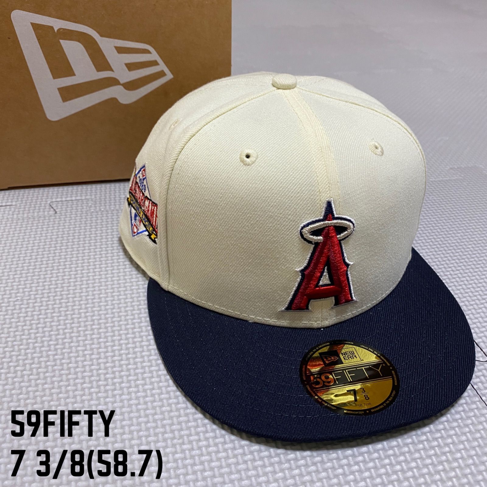 NEWERA》ニューエラ ロサンゼルス エンゼルス 59FIFTY 2トーン