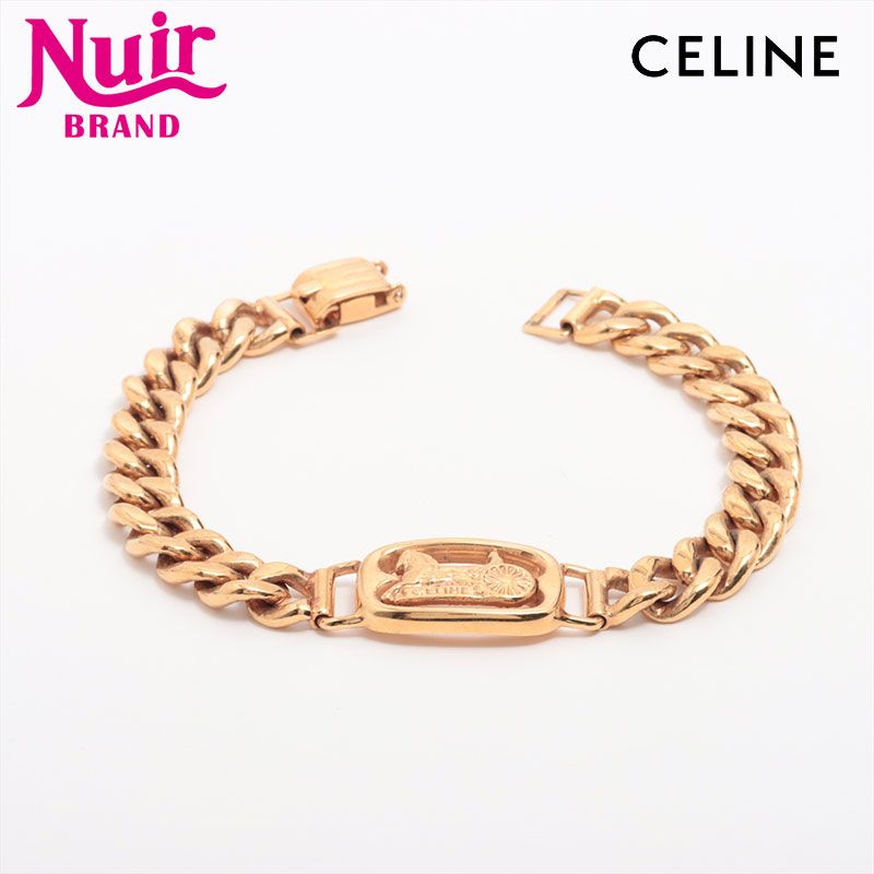 CELINE セリーヌ ブレスレット 馬車金具