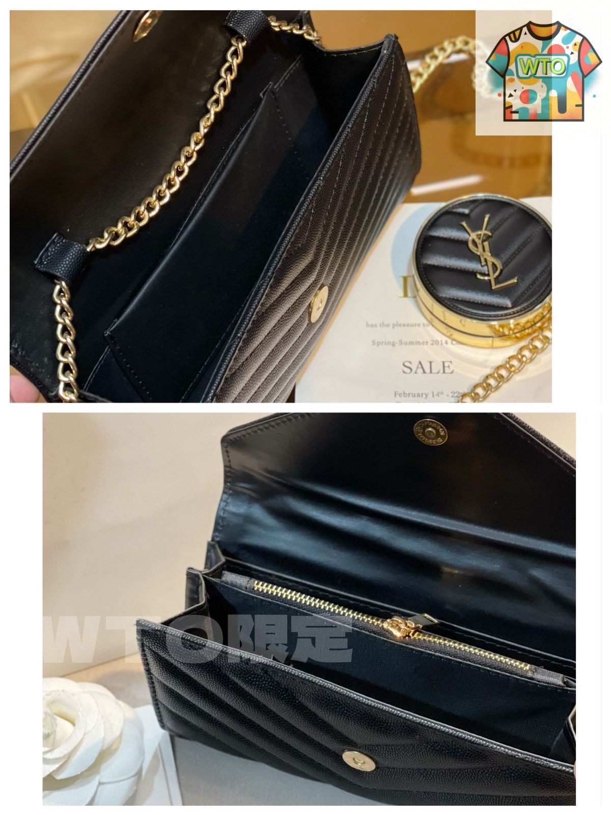 サンローラン、決済用、専用出品 実物の画像 YSL サンローラン ショルダーバッグ ハンドバッグ