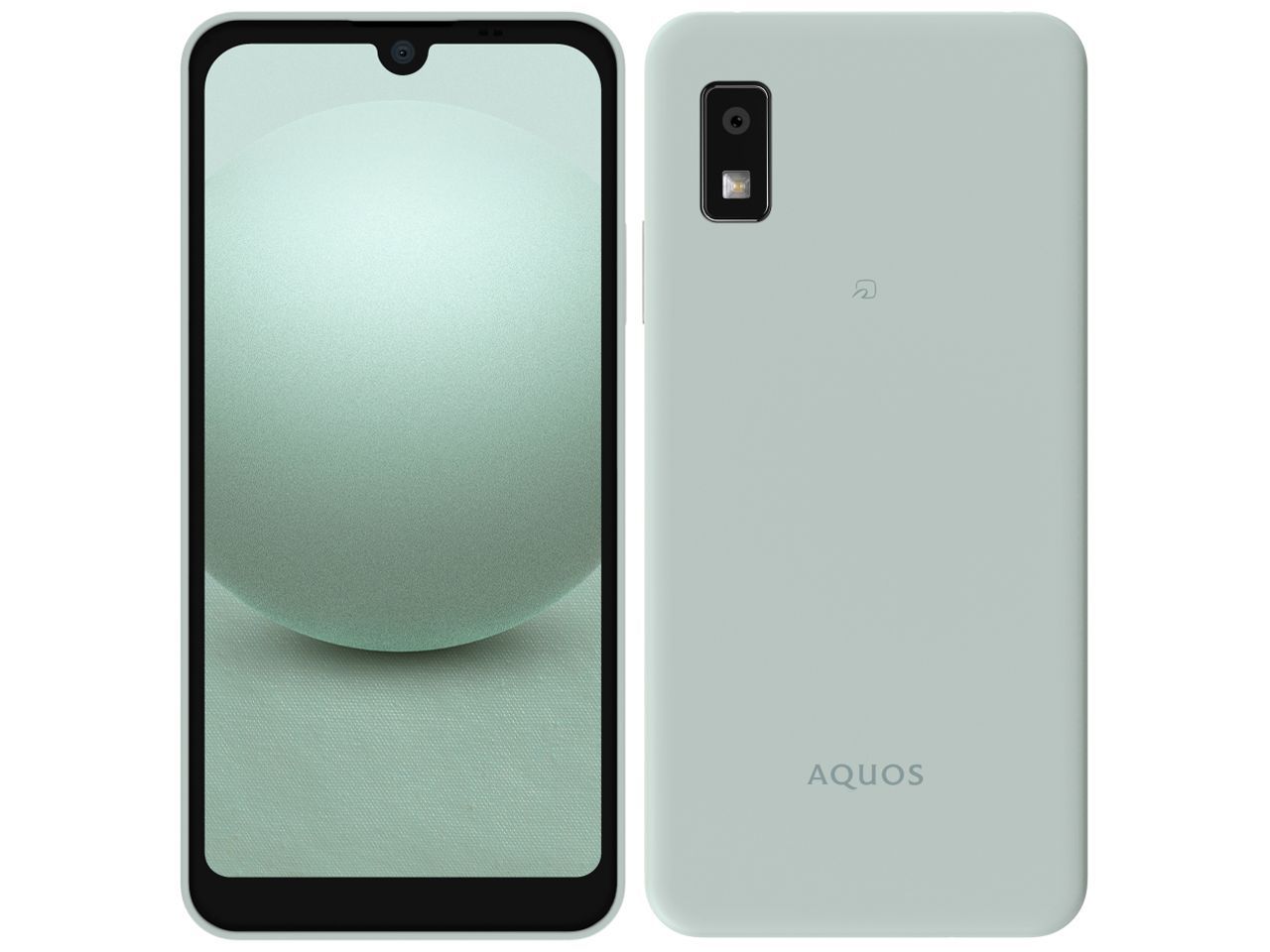 【送料無料】セイモバイル★SIMフリー Softbank AQUOS wish3 グリーン A302SH 新品未使用品 白ロム