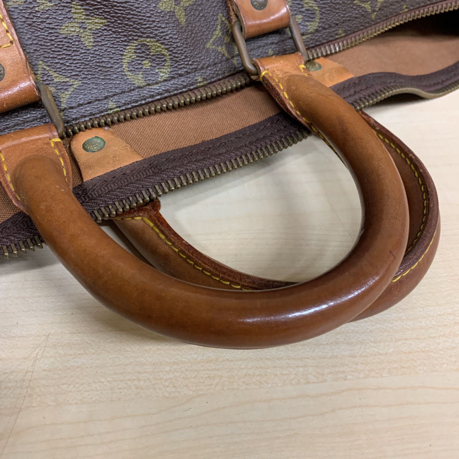 87 LOUIS VUITTON ルイヴィトン モノグラム キーポル45 M41428