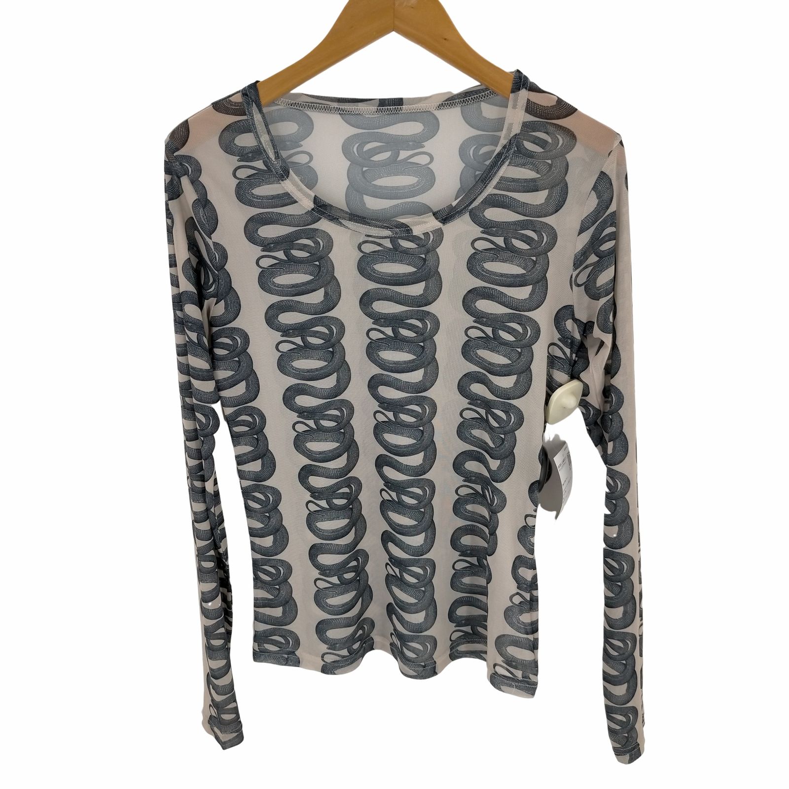 ヒステリックグラマー HYSTERIC GLAMOUR SNAKE LOOP柄 Tシャツ