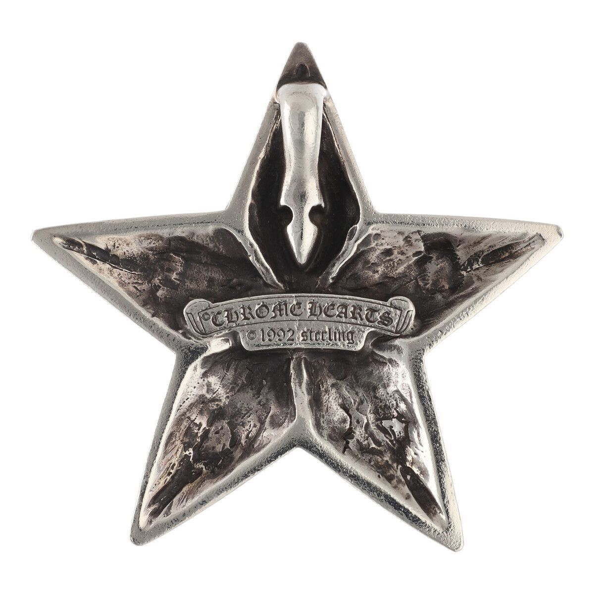 中古】 CHROME HEARTS クロムハーツ 5P ラージスター ペンダント