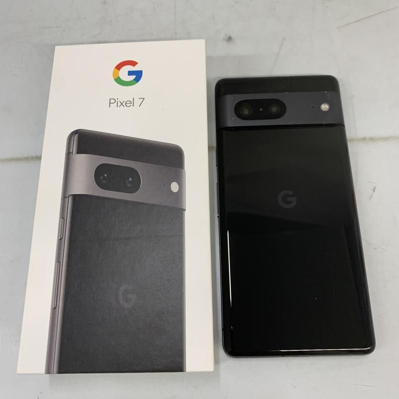 SIMフリー ○Pixel 7 128GB Obsidian 91