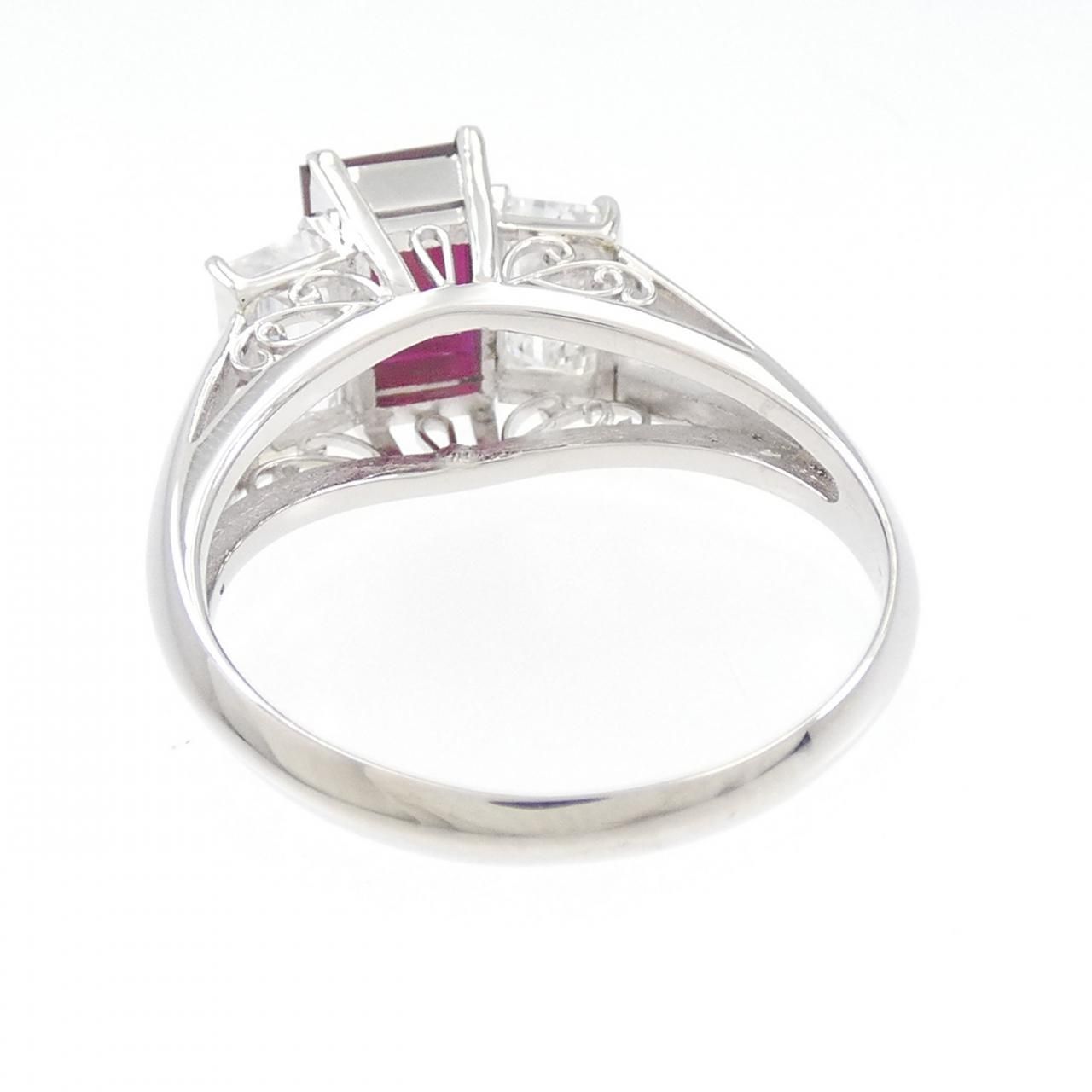 PT 非加熱 ルビー リング 1.02CT タイ産 - メルカリ 