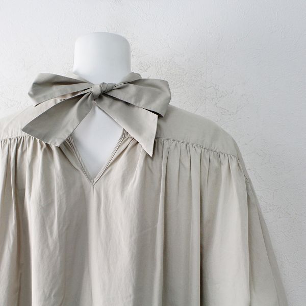 ARTS&SCIENCE アーツ＆サイエンス Back ribbon gather dress バック 