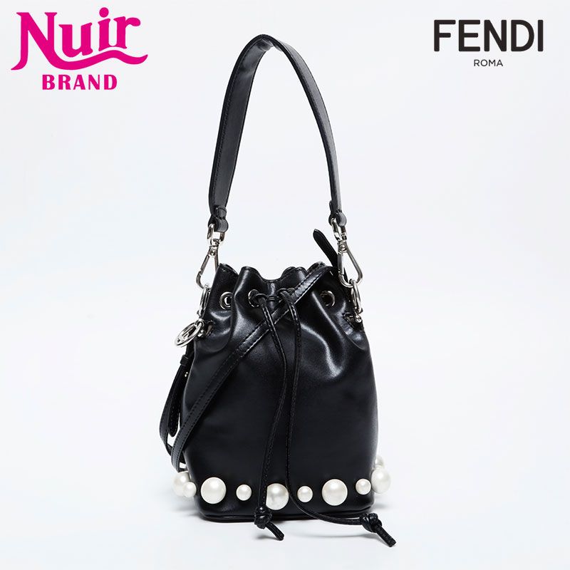 フェンディ／FENDI モン トレゾールミニ 巾着型ショルダーバッグ MON TRESOR FENDI フェンディ モントレゾール ミニ ハンド